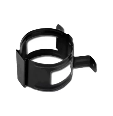 Держатель трубы D100 на дерево Черный Держатель трубы D100 на дерево Черный