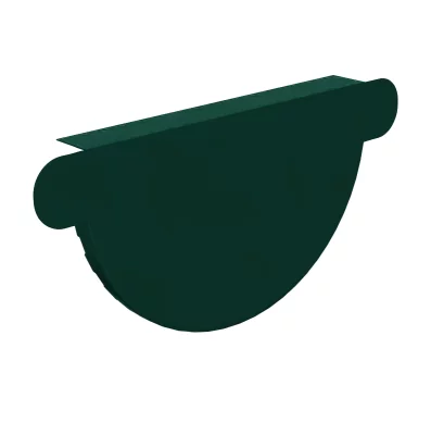 Заглушка желоба D125 Зеленый мох Заглушка желоба D125 Зеленый мох