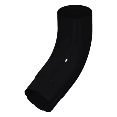 Колено трубы D100 (PURMAN Д-20-9005\9005-0.6) черное Колено трубы D100 (PURMAN Д-20-9005\9005-0.6) черное