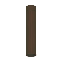Труба соединительная D100х1000 Темно-коричневый