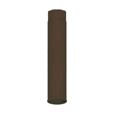 Труба соединительная D100х1000 Темно-коричневый