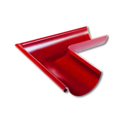 Угол желоба наружный D150 Вишня Угол желоба наружный D150 Вишня