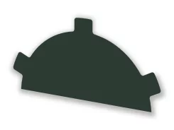 Заглушка конька круглого простая (PURETAN-20-RR11-0.5) Темно-зеленая