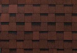 Гибкая черепица Shinglas Многослойная Фазенда Красный