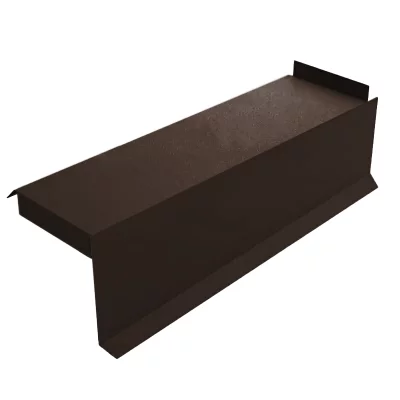 Планка сегментная торцевая правая 350 мм (VikingMP E-20-8017-0.5) Коричневый шоколад Планка сегментная торцевая правая 350 мм (VikingMP E-20-8017-0.5) Коричневый шоколад