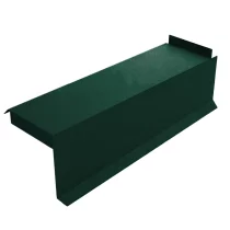 Планка сегментная торцевая правая 350 мм NormanMP (ПЭ-01-6005-0.5) Зеленый мох