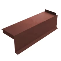 Планка сегментная торцевая правая 350 мм NormanMP (ПЭ-01-3005-0.5) Красное вино