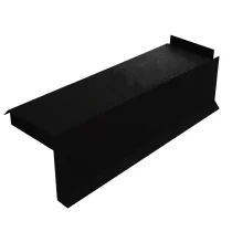 Планка сегментная торцевая правая 400 мм (VikingMP E-20-9005-0.5) Черная