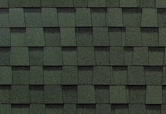 Гибкая черепица Shinglas Многослойная Фазенда Зеленый Гибкая черепица Shinglas Многослойная Фазенда Зеленый