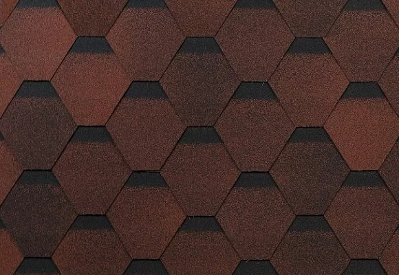 Гибкая черепица Shinglas Оптима Красная Гибкая черепица Shinglas Оптима Красная