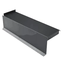 Планка сегментная торцевая левая 350 мм (VikingMP E-20-7024-0.5) Серый графит