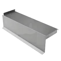 Планка сегментная торцевая левая 350 мм NormanMP (ПЭ-01-7004-0.5) Серая