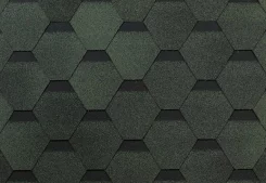 Гибкая черепица Shinglas Оптима Зеленая