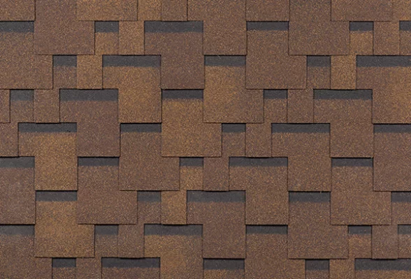 Гибкая черепица Shinglas Серия Ультра Фокстрот Дуб Гибкая черепица Shinglas Серия Ультра Фокстрот Дуб