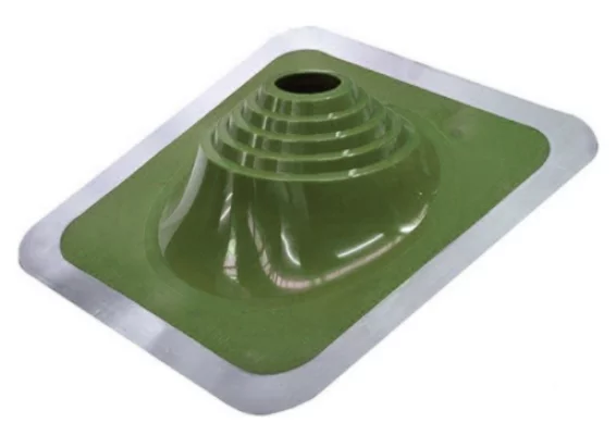 Манжета зеленая кровельная ПРОФИ №1 75-200 мм Манжета зеленая кровельная ПРОФИ №1 75-200 мм