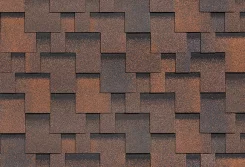 Гибкая черепица Shinglas Серия Ультра Фокстрот Кедр