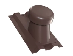 Выход на профлист С-21 Металл Профиль RAL8017 Коричневый шоколад