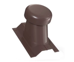 Выход универсальный на профнастил НС-35 Металл Профиль RAL8017 Коричневый шоколад