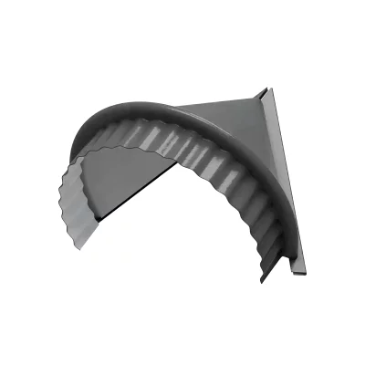 Заглушка конька круглого конусная NormanMP (ПЭ-01-7004-0.5) Серая Заглушка конька круглого конусная NormanMP (ПЭ-01-7004-0.5) Серая