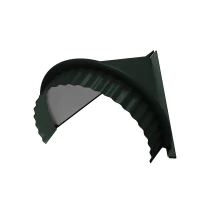 Заглушка конька круглого конусная (PURETAN-20-RR11-0.5) Темно-зеленая