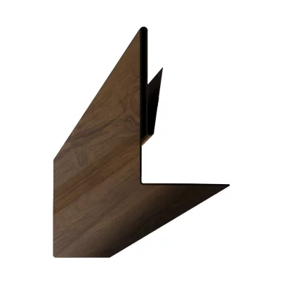 Планка аквилона малая 35х20х3000 ECOSTEEL матовый 0.45 мм Античный дуб Планка аквилона малая 35х20х3000 ECOSTEEL матовый 0.45 мм Античный дуб