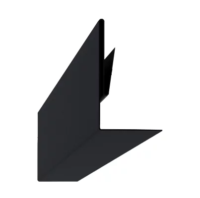 Планка аквилона малая 35х20х2000 Полиэстр 0.45 мм RAL 7024 Серый графит Планка аквилона малая 35х20х2000 Полиэстр 0.45 мм RAL 7024 Серый графит