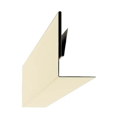 Планка аквилона малая 35х20х2000 Полиэстр 0.45 мм RAL 1015 Светлая слоновая кость Планка аквилона малая 35х20х2000 Полиэстр 0.45 мм RAL 1015 Светлая слоновая кость