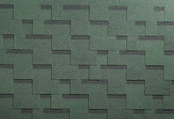 Гибкая черепица Shinglas Серия Ультра Фокстрот Эвкалипт