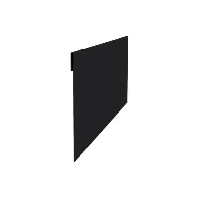 Планка завершающая 65х3000 (VikingMP-01-9005-0.45) Черная Планка завершающая 65х3000 (VikingMP-01-9005-0.45) Черная