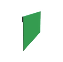 Планка завершающая 65х3000 NormanMP (ПЭ-01-6002-0.5) Зеленый лист