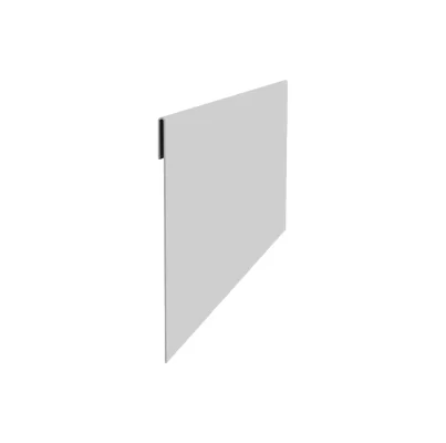 Планка завершающая 65х3000 Пластизол 0,5 мм RAL 9010 Чистый белый Планка завершающая 65х3000 Пластизол 0,5 мм RAL 9010 Чистый белый