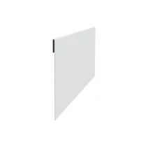 Планка завершающая 65х3000 Полиэстр 0.45 мм RAL 9006 Белый алюминий