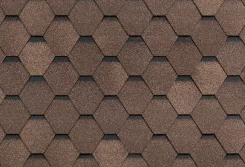 Гибкая черепица Shinglas Серия Ультра Самба Янтарь