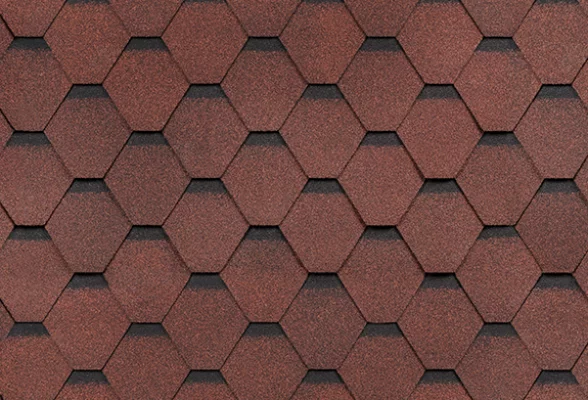 Гибкая черепица Shinglas Серия Ультра Самба Рубин Гибкая черепица Shinglas Серия Ультра Самба Рубин