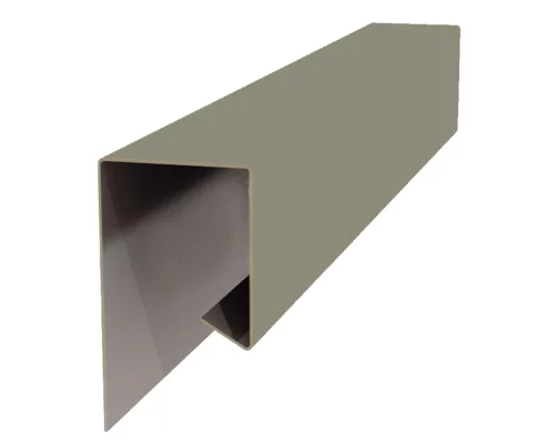 Планка завершающая сложная 30х25х3000 NormanMP 0,5 мм RAL 1015 Светлая слоновая кость Планка завершающая сложная 30х25х3000 NormanMP 0,5 мм RAL 1015 Светлая слоновая кость