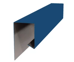 Планка завершающая сложная 30х25х3000 NormanMP 0,5 мм RAL 5015 Синее небо