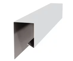 Планка завершающая сложная 30х25х3000 Полиэстер 0.45 мм RAL 7035 Светло-серый