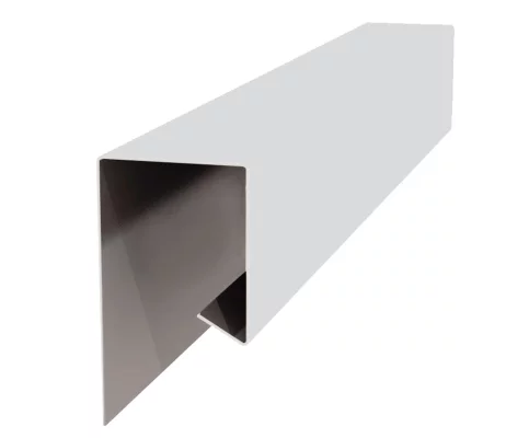 Планка завершающая сложная 30х25х3000 Полиэстер 0.45 мм RAL 7035 Светло-серый Планка завершающая сложная 30х25х3000 Полиэстер 0.45 мм RAL 7035 Светло-серый