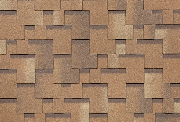 Гибкая черепица Shinglas Комфорт Болеро Песок Гибкая черепица Shinglas Комфорт Болеро Песок