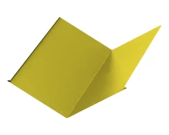 Планка ендовы нижняя Желтый цинк ПЭ 0.45 мм 298х298х2000 мм