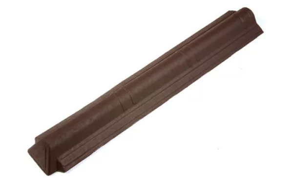 Конек торцевой Ондувилла от Ондулин коричневый 3D Конек торцевой Ондувилла от Ондулин коричневый 3D