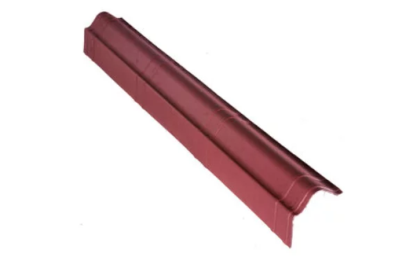 Щипец Ондувилла от Ондулин красный 3D 105х114х1040 мм Щипец Ондувилла от Ондулин красный 3D 105х114х1040 мм