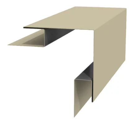 Планка угла наружного сложного 75х75х3000 NormanMP 0,5 мм RAL 1015 Светлая слоновая кость Планка угла наружного сложного 75х75х3000 NormanMP 0,5 мм RAL 1015 Светлая слоновая кость