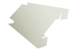 Планка угла внутреннего сложного Woodstock 75х3000 Полиэстр 0.45 мм RAL 9003 Белый