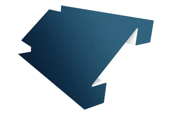 Планка угла внутреннего сложного 75х3000 NormanMP 0,5 мм RAL 5015 Синее небо Планка угла внутреннего сложного 75х3000 NormanMP 0,5 мм RAL 5015 Синее небо