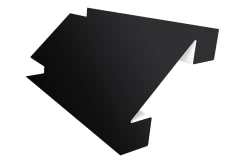 Планка угла внутреннего сложного 75х3000 (VikingMP-01-9005-0.45) Черная