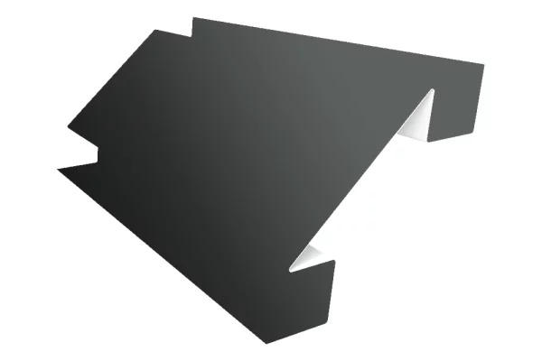 Планка угла внутреннего сложного 75х3000 Полиэстр 0.45 мм RAL 7005 Мышиный серый Планка угла внутреннего сложного 75х3000 Полиэстр 0.45 мм RAL 7005 Мышиный серый