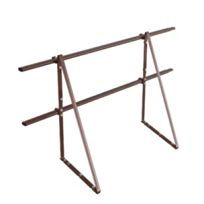 Ограждение кровельное ОК-h600х1860 мм Ral 8017 Коричневый шоколад Ограждение кровельное ОК-h600х1860 мм Ral 8017 Коричневый шоколад