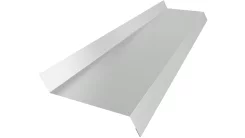 Планка отлива цоколя 50х20х2000 (ПЭ-01-9003-0.45) Белая