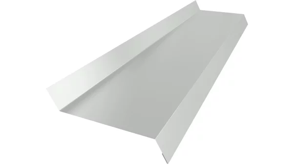Планка отлива цоколя 50х20х2000 (ПЭ-01-9003-0.45) Белая Планка отлива цоколя 50х20х2000 (ПЭ-01-9003-0.45) Белая